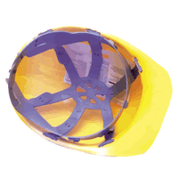 Yellow Safety Helmet to EN937-1995 - 54868