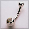 4mm bead end. Suitable for: Ladies. Platinum. Othe