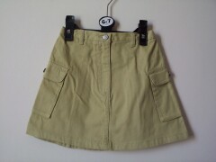 Yellowish Green Casual Skirt - 4/5 yrs