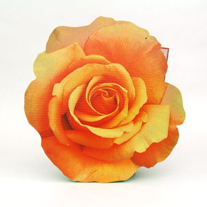 Unbranded Yeoman Flower Kneeler Pad  Peach Rose