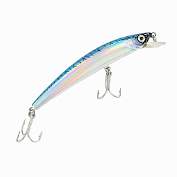 A very popular diving lure in brilliantly reflective mackerel colours - 130mm long and 18 grams in w