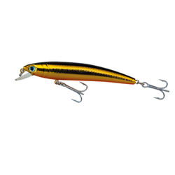 Unbranded Yo Zuri Pins Minnow SW Gold with Black Back