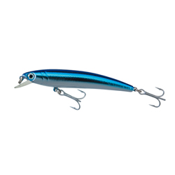 Unbranded Yo Zuri Pins Minnow SW Silver with Blue Back