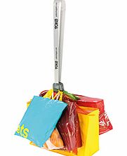 No more bag handles cutting into your fingers! Love it or hate it, we all have to shop, and the Yoke Shopper makes it so much easier to cart those heavy bags to your car or bus. It locks them all together securely into one neat handle which spreads t