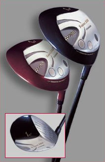 With a super size 290cc Titanium clubhead and deep