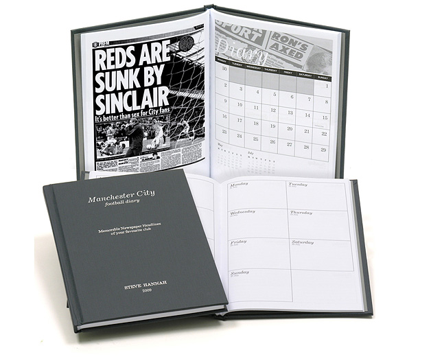 Unbranded Your Club Diary Man City