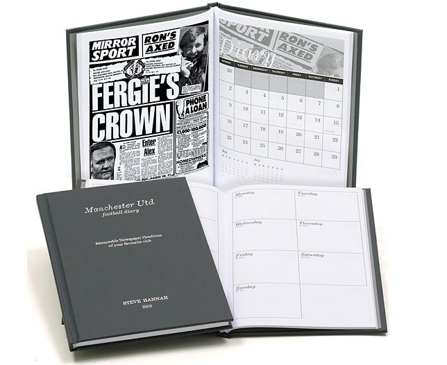 Unbranded Your Club Diary Man U