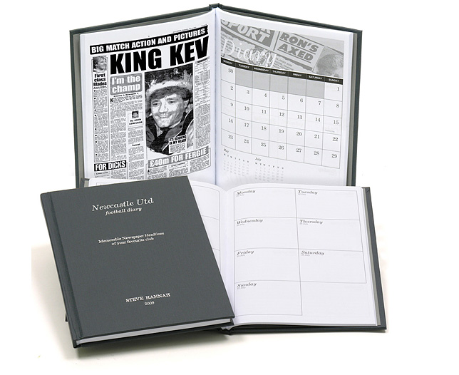 Unbranded Your Club Diary Newcastle