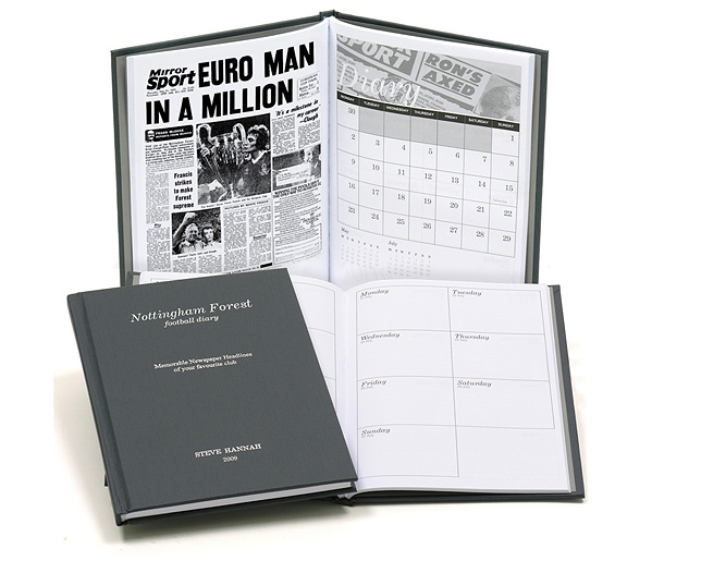 Unbranded Your Club Diary Nottingham Forest
