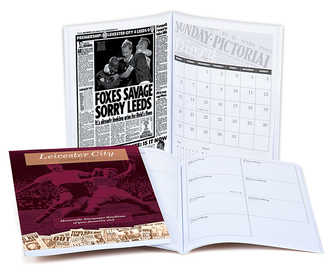 Unbranded Your Club Diary Paper Back, Leicester