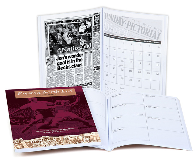 Unbranded Your Club Diary Paper Back, Preston