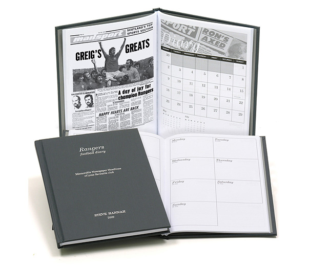 Unbranded Your Club Diary Rangers