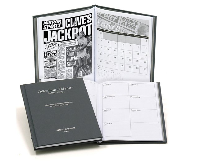 Unbranded Your Club Diary Tottenham