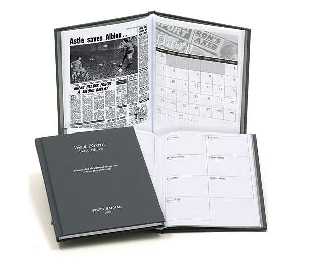 Unbranded Your Club Diary West Bromwich