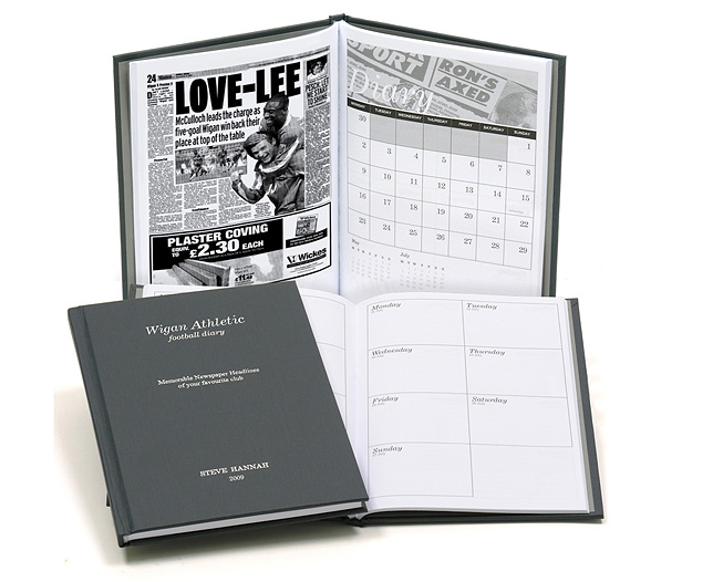 Unbranded Your Club Diary Wigan