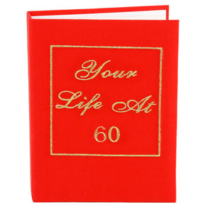 Unbranded Your Life At 60 Big Red Book Photo Album