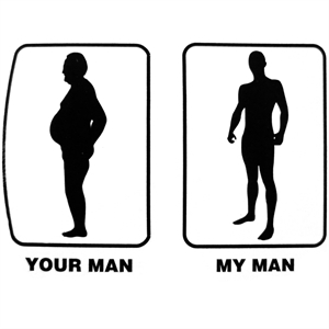 Unbranded Your Man My Man Mug