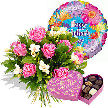 Unbranded Yummy Mummy Gift Set - flowers