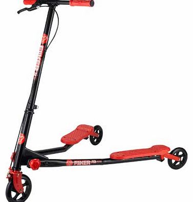 Unbranded Yvolution Y Fliker A3 Air Scooter - Red