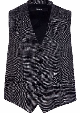 Z Zegna Grey Three Button Waistcoat tailored for perfection this graceful waistcoat features a three button front fastening with a back belt for adjustment it features two front slit pockets and a contrasting black fabric on the reverse. Colour: Grey