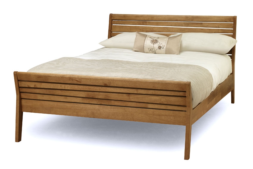 Unbranded Zahra Bedstead - Honey Oak - Double or King Size