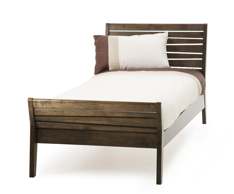 Unbranded Zahra Single Bed - Walnut