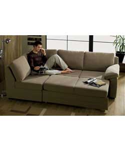 You can make much more use of the space in your living room with this versatile left handed leather 