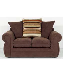 Unbranded Zanzibar Regular Sofa - Chocolate