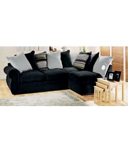 Unbranded Zanzibar Right Hand Corner Group - Black