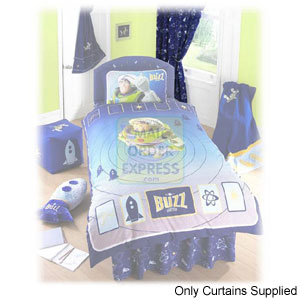 Part of a co-ordinating range of Buzz Lightyear Rocket Mission soft furnishings Perfect for any