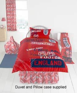 Part of a co-ordinating range of England 66 World Cup soft furnishings Perfect for any England fan