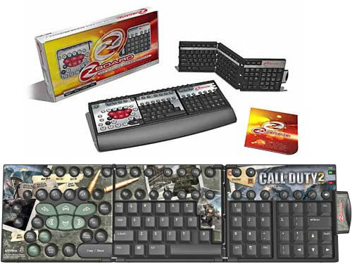 Unbranded Zboard Gamers Keyboard Starter Kit   Zboard Keyset - Call of Duty 2