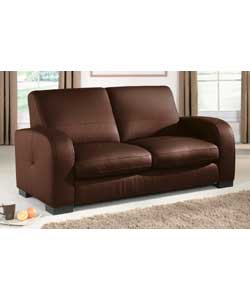 Zeta Large Chocolate Sofa