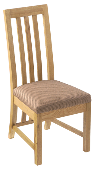 Unbranded Zetti Fabric Dining Chairs - Pair