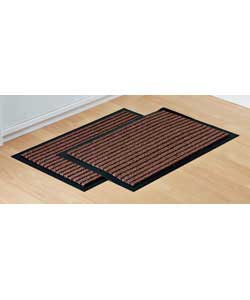 Unbranded Zeus Doormat Twin Pack