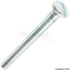 Unbranded Zinc Plated Electrical Socket Screws 3.5mm x