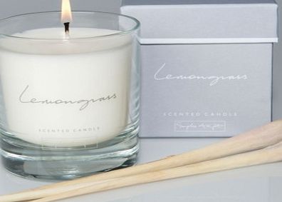 Unbranded Zingy Lemongrass Scented Candle 4742CP
