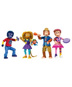 Unbranded ZingZillas Posable Twinpack Figures
