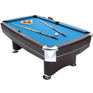 Stylish full sized 7ft heavy duty professional American pool table, beautifully crafted in matt