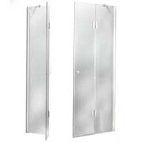 Zone Corner Entry Enclosure Clear / Silver Effect 900 x 900 mm