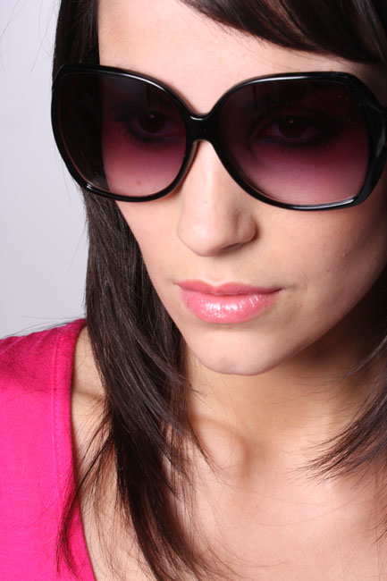 Unbranded Zoran Square framed two tone sunglasses with tinted lenses