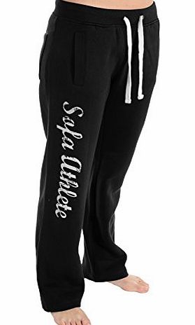 UOW Sofa Athlete Sofa Athlete Pants Thick athletic Jogers amp; Sweatpants for ladies SM Long Leg black Jersey Fleece