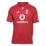 Upfront Cricket Academy Adidas England 20 20 Shirt Red Small