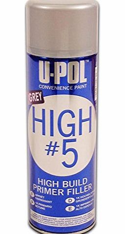 UPol HIGHG/AL 450ml HIGH #5 High Build Primer Filler