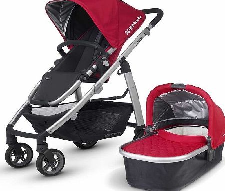 Uppababy Cruz Pram Denny Red