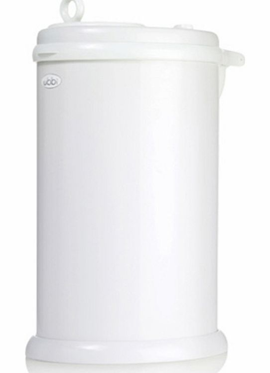 Uppababy Ubbi Diaper Pail/ Nappy Bin White 2013