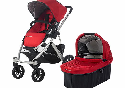 Uppababy Vista Pushchair, Denny Red