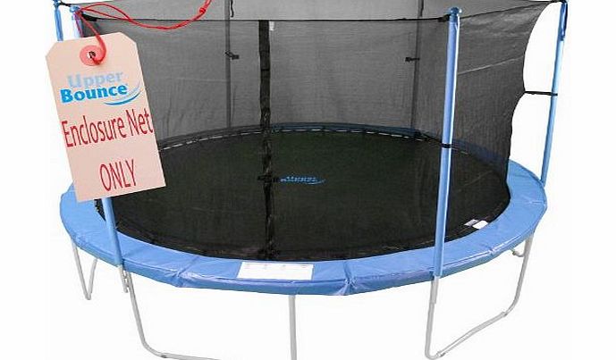 Upper Bounce 13 ft Trampoline Enclosure Safety Net Fits