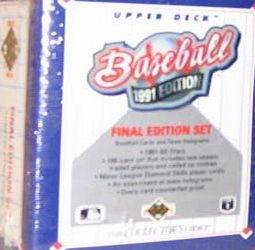 Upper Deck 1991 Upper Deck Baseball Final Edition Trading Card Factory Set
