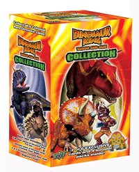 Dinosaur King Trading Card Collection (4 Booster Packs) + 2 Colossal Promo Cards